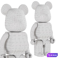 Bear 01 3D Model Corona