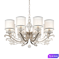 Classic Pendant Light 3D Model Vray