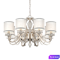 Classic Chandelier 3D Model Vray