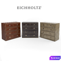 Chest Flemming 3D Model Vray