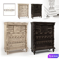 Dresser Schnadig 3D Model Vray