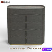 DAYTONA, Mayfair Dresser 3D Model Corona