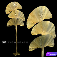Eichholtz Floor Lamp Las Palmas 3D Model Vray
