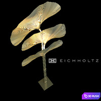 Eichholtz Floor Lamp Las Palmas 3D Model Vray