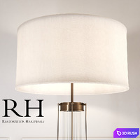Flatiron Floor Lamp by Restoration Hardware 3D Model Vray