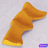 Parametric bench / Parametric bench 3D Model Vray