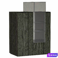 Axia sideboard by Poliform 3D Model Vray
