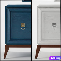Enza Home Sideboard 3D Model Vray, Corona
