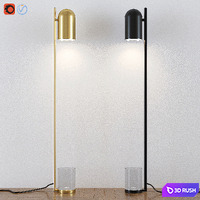 Floor lamp Luceo Floor Lamp by AYTM 3D Model Vray, Corona
