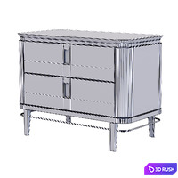 Llass Ambito nightstand 3D Model Corona