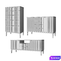 Chest chess 3D Model Corona
