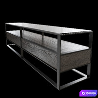 Eichholtz TV CABINET WAGNER 3D Model Vray, Corona