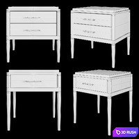 Bedside table Dantone Home 3D Model Corona