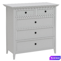 Dantone Home Dresser Junior Lingerie with drawers 3D Model Vray