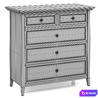 Dantone Home Dresser Junior Lingerie with drawers 3D Model Vray