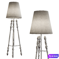 Remarkable Luxury Floor Lamps 3D Model Vray