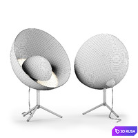Satellite Table Lamp, BoConcept 3D Model Vray