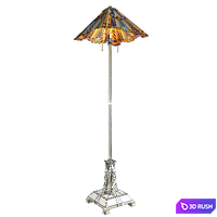 INGLENOOK Floor Lamp, model of a floor lamp from QUOIZEL, USA. 3D Model Vray, Corona