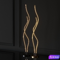 Tyrol Novelty Floor Lamp 3D Model Corona
