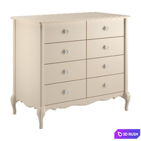 Lyly big commode 3D Model Corona
