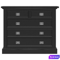 Dantone Home Chest of drawers Oxford with 5 drawers 3D Model Vray