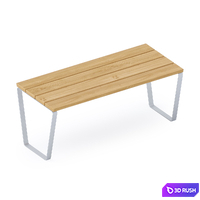 Outdoor furniture set Adanat "Lidia" 3D Model Corona