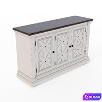Bolanburg Dining Room Server 3D Model Corona