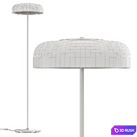 Nuura Blossi / Lampatron Arctic Floor Lamp 3D Model Vray, Corona