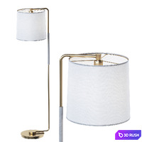 Barbara Barry Swing floor Lamp 3D Model Corona