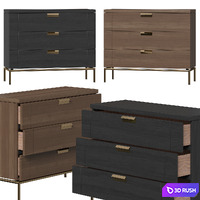 Woodman pimlico sideboards 3D Model Vray, Corona