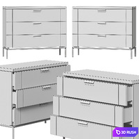 Woodman pimlico sideboards 3D Model Vray, Corona