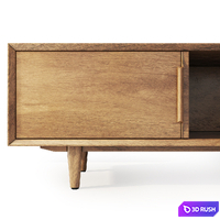 Dresser and nightstand Bruni. Tvstand, nightstand Bruni by Etg-Home 3D Model Vray, Corona