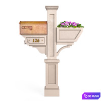Letterbox, Set-1 3D Model Vray, Corona