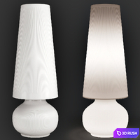 FADE Outdoor floor lamp by Plust 3D Model Corona