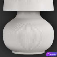 FADE Outdoor floor lamp by Plust 3D Model Corona