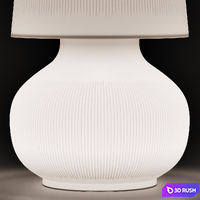 FADE Outdoor floor lamp by Plust 3D Model Corona