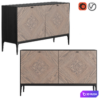 Dantone Home Chest of drawers Verona 3D Model Vray, Corona