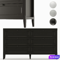 Chest of drawers Eugénie LA REDOUTE INTERIEURS 3D Model Corona