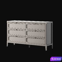 Chest of drawers Eugénie LA REDOUTE INTERIEURS 3D Model Corona