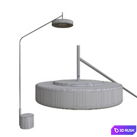 Seyvaa Space Lux floor 3D Model Corona