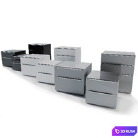 Curbstone Intro 3D Model Corona