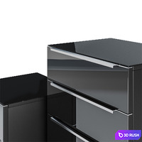 Curbstone Intro 3D Model Corona