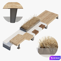 Isola Urbana One 3D Model Vray, Corona