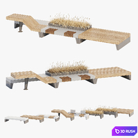 Isola Urbana One 3D Model Vray, Corona