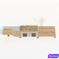Isola Urbana One 3D Model Vray, Corona