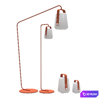 Fermob Balad Lamps Set 3D Model Corona