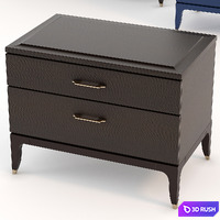 Chest of drawers and sideboard SELVA DELANO 3D Model Vray, Corona