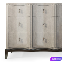 Chest of drawers / sideboard and bedside table Bonifacio. Dresser, nightstand by Willa Arlo Interiors 3D Model Vray, Corona