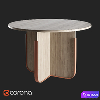 SHELL | TABLE 3D Model Corona