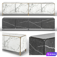 Bonaldo Frame k_sideboard 3D Model Vray